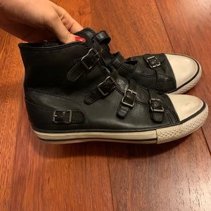 Ash black leather sneaker size: 39